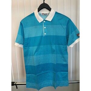 NWOT Old Stock Vintage Fila Men’s Blue Polo
Shirt Size US 40 Medium *Read*